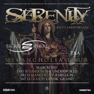 SERENITY at Rebellion - Manchester — event image